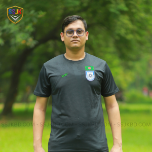 New Bangladesh Bafufe football short sleeve Jersey Black Edition For Men 2025